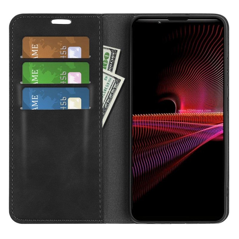 Cover Sony Xperia 1 IV Flip Cover Slik