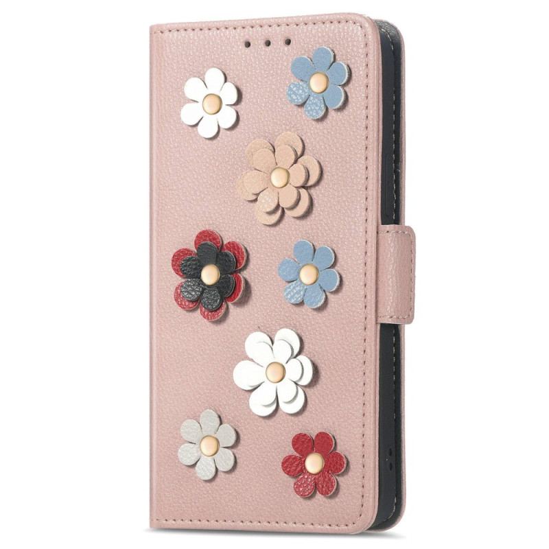 Flip Cover Sony Xperia 1 IV Dekorative Blomster