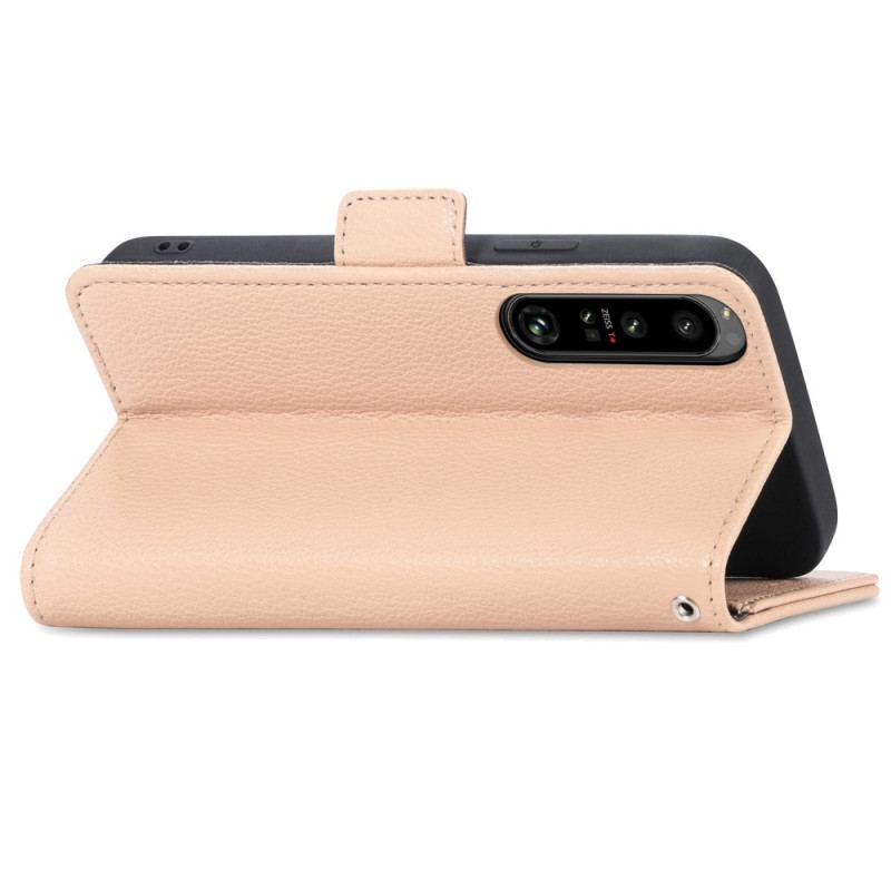 Flip Cover Sony Xperia 1 IV Dekorative Blomster