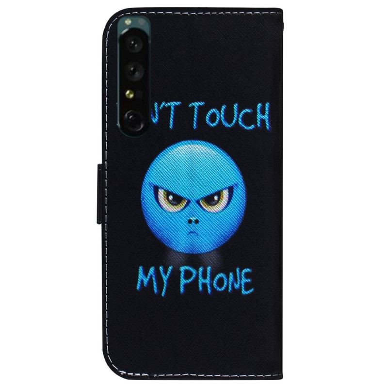 Flip Cover Sony Xperia 1 IV Emoji Telefon