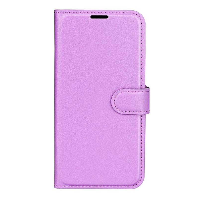 Flip Cover Sony Xperia 1 IV Klassisk Litchi