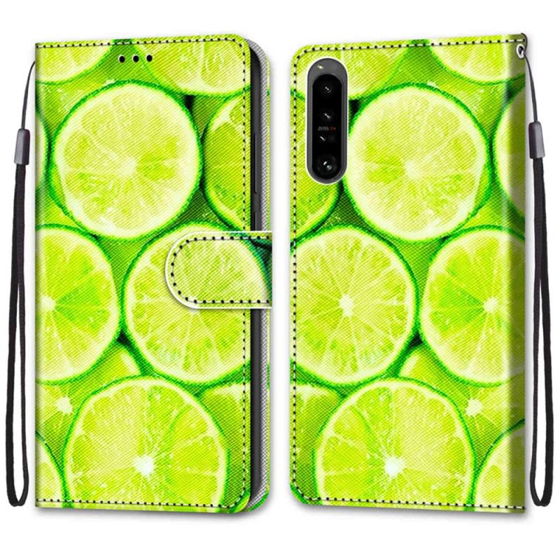 Flip Cover Sony Xperia 1 IV Limefrugter