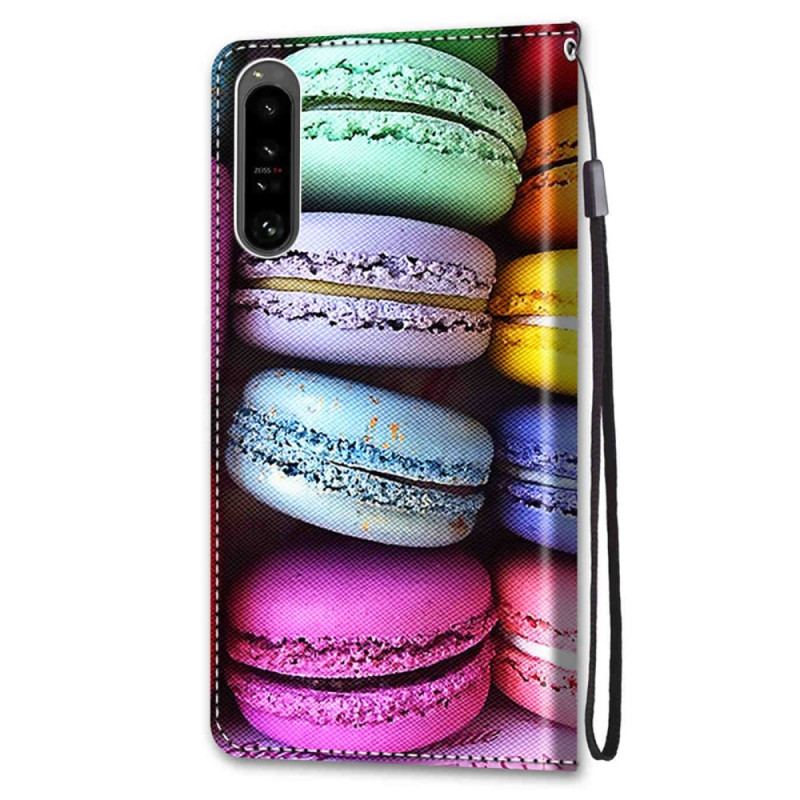 Flip Cover Sony Xperia 1 IV Macarons