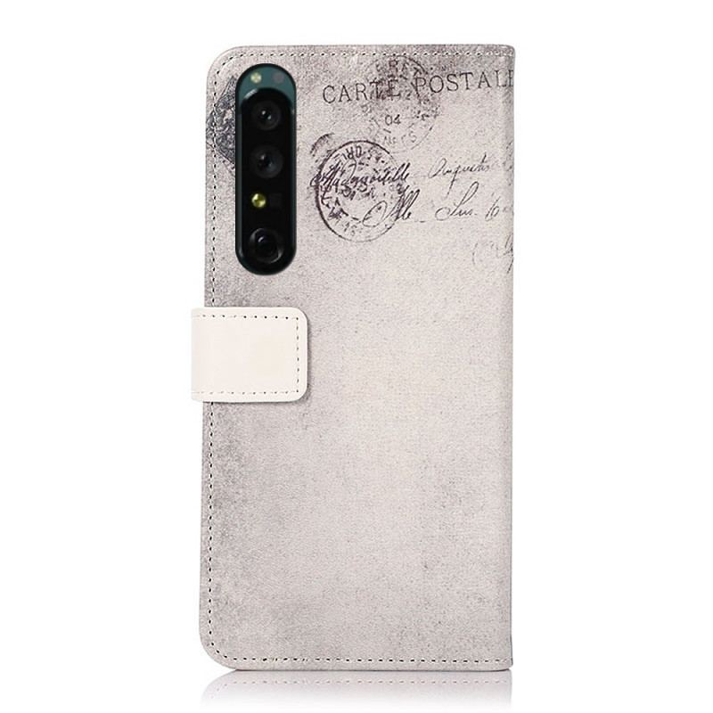 Flip Cover Sony Xperia 1 IV Rejsende Kat