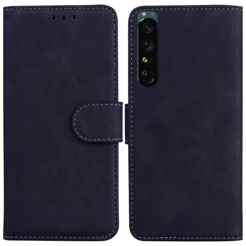 Flip Cover Sony Xperia 1 IV Solid Farve