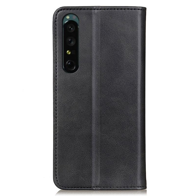 Flip Cover Sony Xperia 1 IV Split Læder