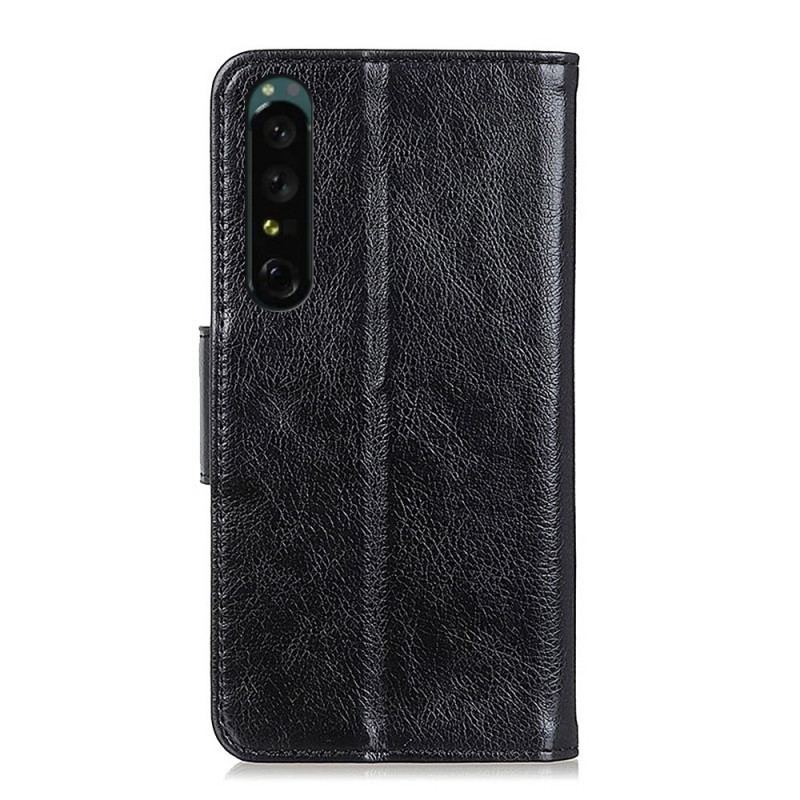 Flip Cover Sony Xperia 1 IV Split Nappa Læder