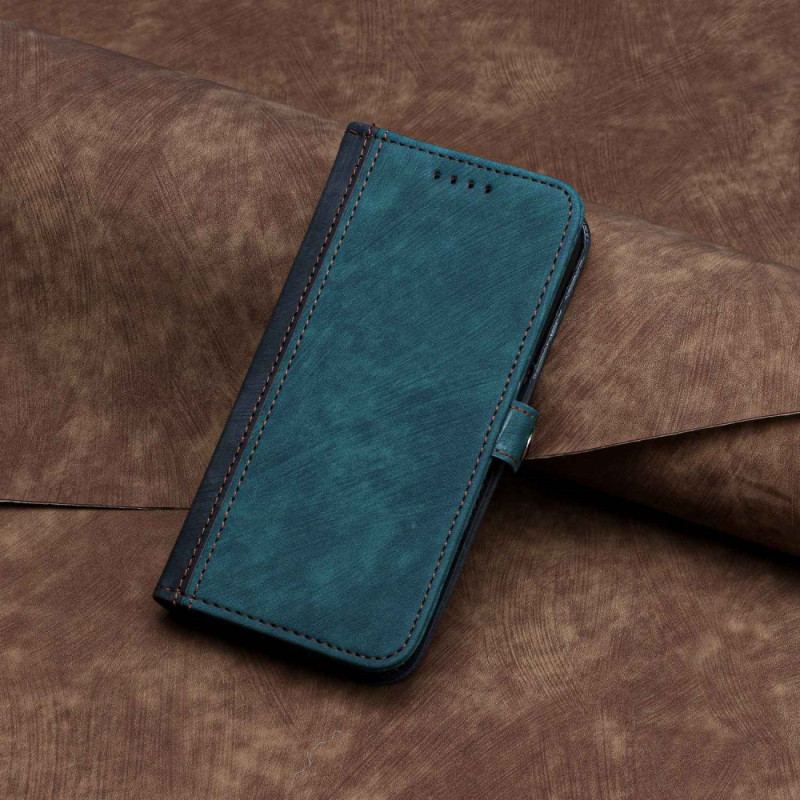 Flip Cover Sony Xperia 1 IV Tofarvet Med Rem