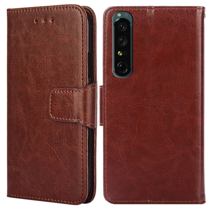 Flip Cover Sony Xperia 1 IV Vintage-stil