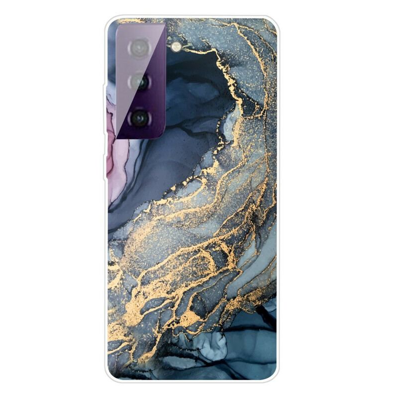 Cover Samsung Galaxy S21 FE Farvet Marmor