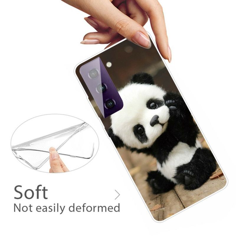 Cover Samsung Galaxy S21 FE Fleksibel Panda