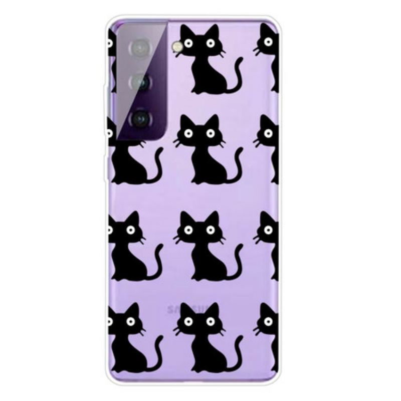 Cover Samsung Galaxy S21 FE Flere Sorte Katte