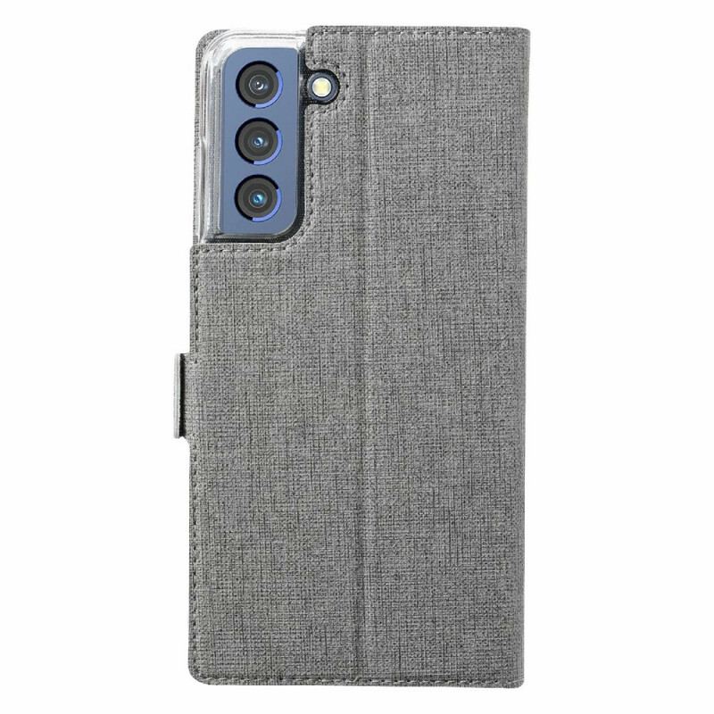 Cover Samsung Galaxy S21 FE Flip Cover Tekstureret