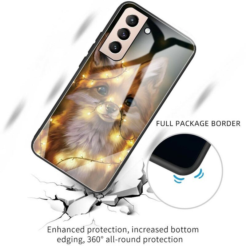 Cover Samsung Galaxy S21 FE Fox Hærdet Glas