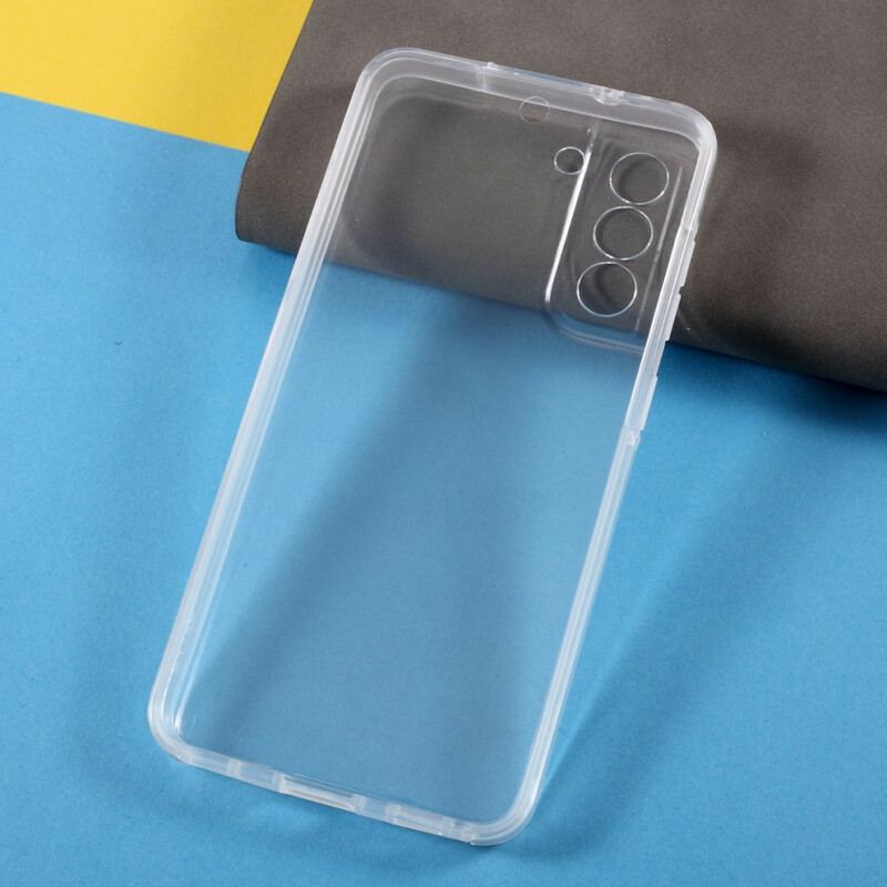 Cover Samsung Galaxy S21 FE Gennemsigtig Forside