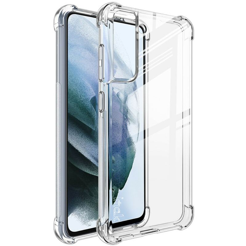 Cover Samsung Galaxy S21 FE Imak Silkeagtig Transparent