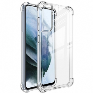 Cover Samsung Galaxy S21 FE Imak Silkeagtig Transparent