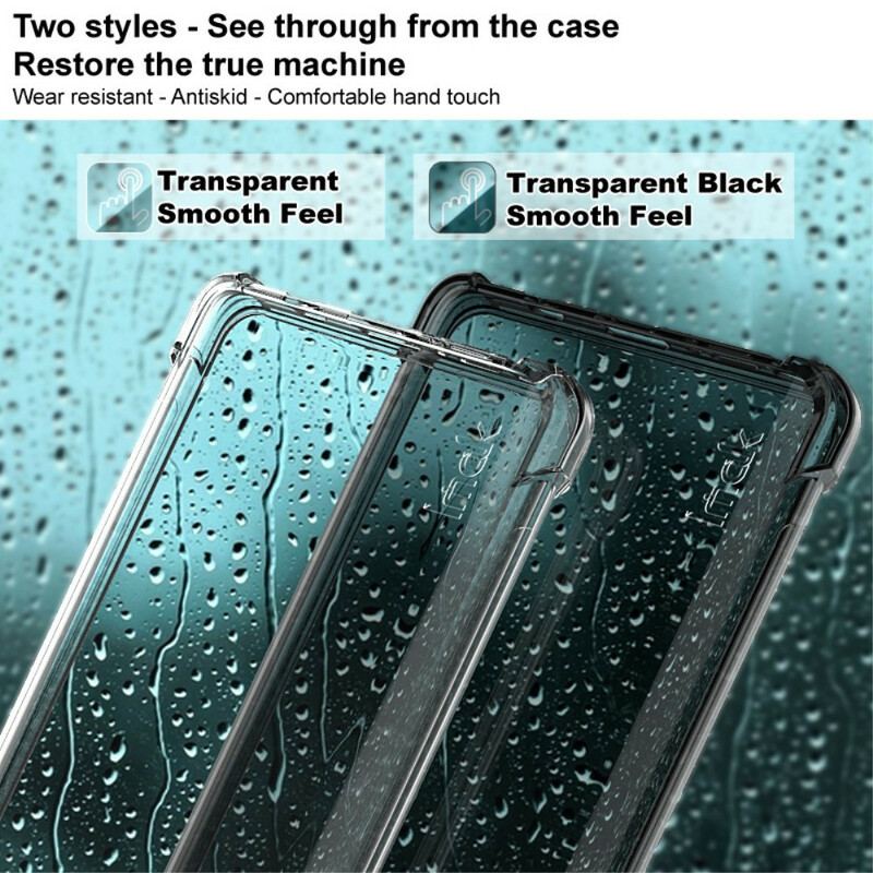 Cover Samsung Galaxy S21 FE Imak Silkeagtig Transparent