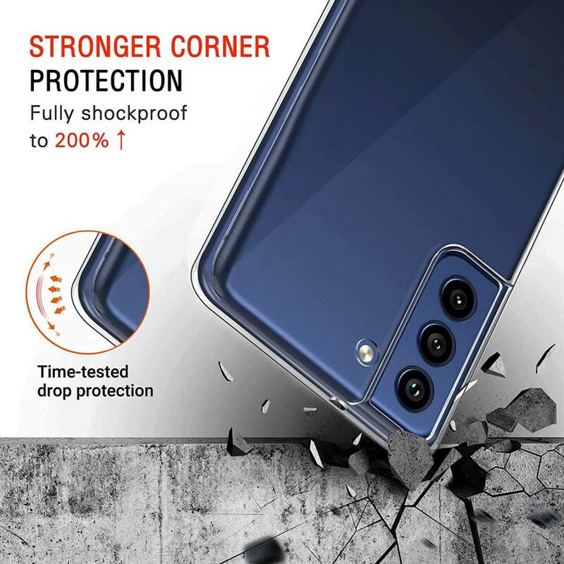 Cover Samsung Galaxy S21 FE Og Hærdet Glasskærm