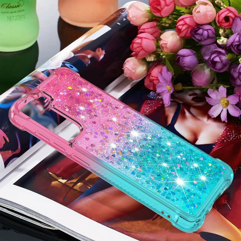 Cover Samsung Galaxy S21 FE Pailletter Farver