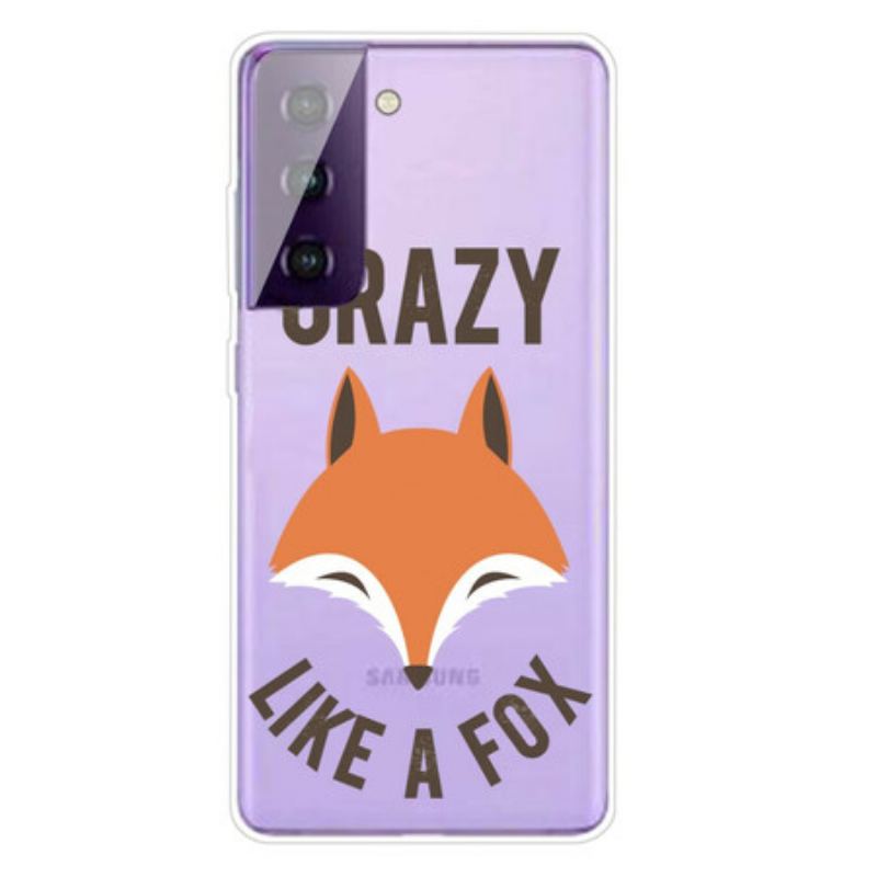 Cover Samsung Galaxy S21 FE Ræv / Crazy Like A Fox