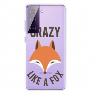 Cover Samsung Galaxy S21 FE Ræv / Crazy Like A Fox