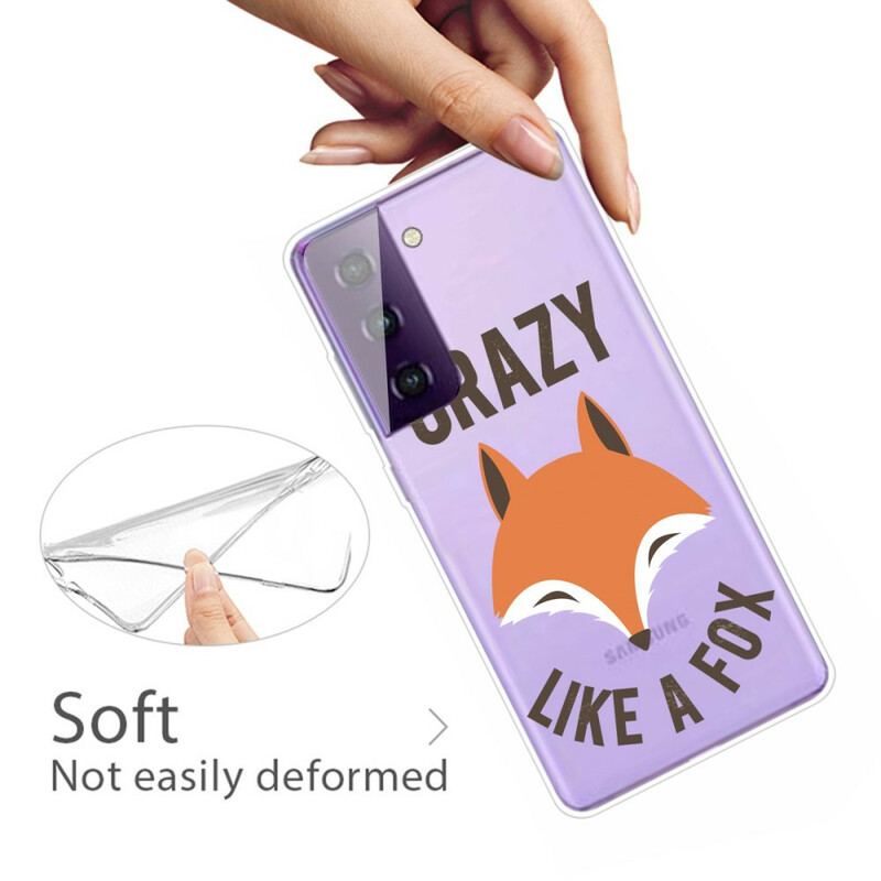 Cover Samsung Galaxy S21 FE Ræv / Crazy Like A Fox