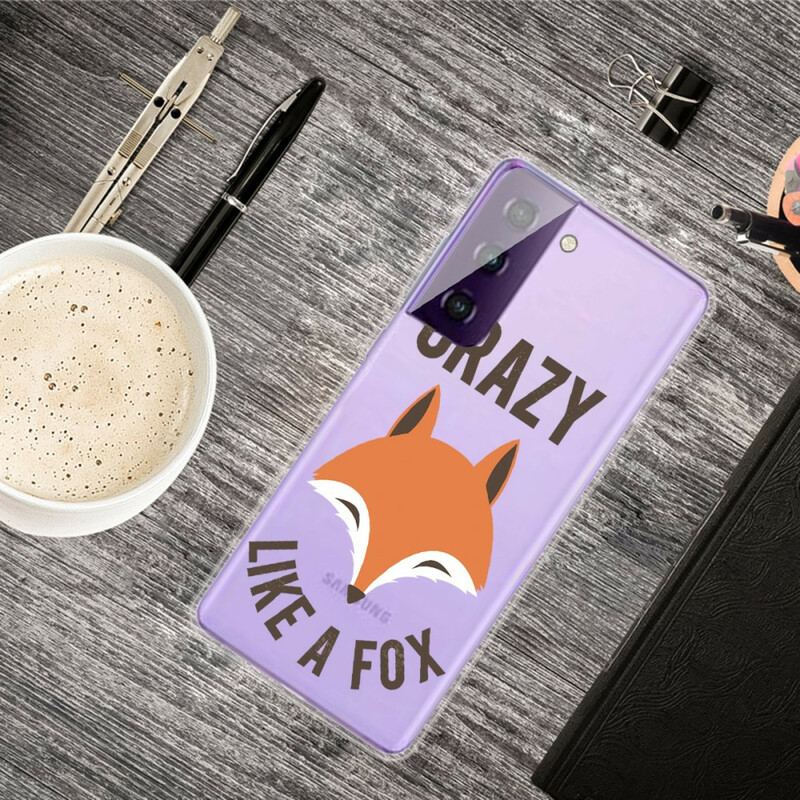 Cover Samsung Galaxy S21 FE Ræv / Crazy Like A Fox