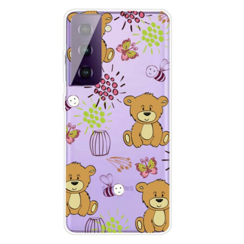 Cover Samsung Galaxy S21 FE Teddy Bears Top