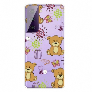 Cover Samsung Galaxy S21 FE Teddy Bears Top