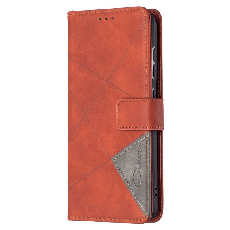 Flip Cover Samsung Galaxy S21 FE Binfen Farvetrekanter