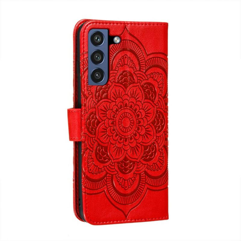 Flip Cover Samsung Galaxy S21 FE Fuld Mandala