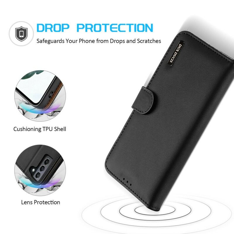 Flip Cover Samsung Galaxy S21 FE Hivo Series Dux Ducis