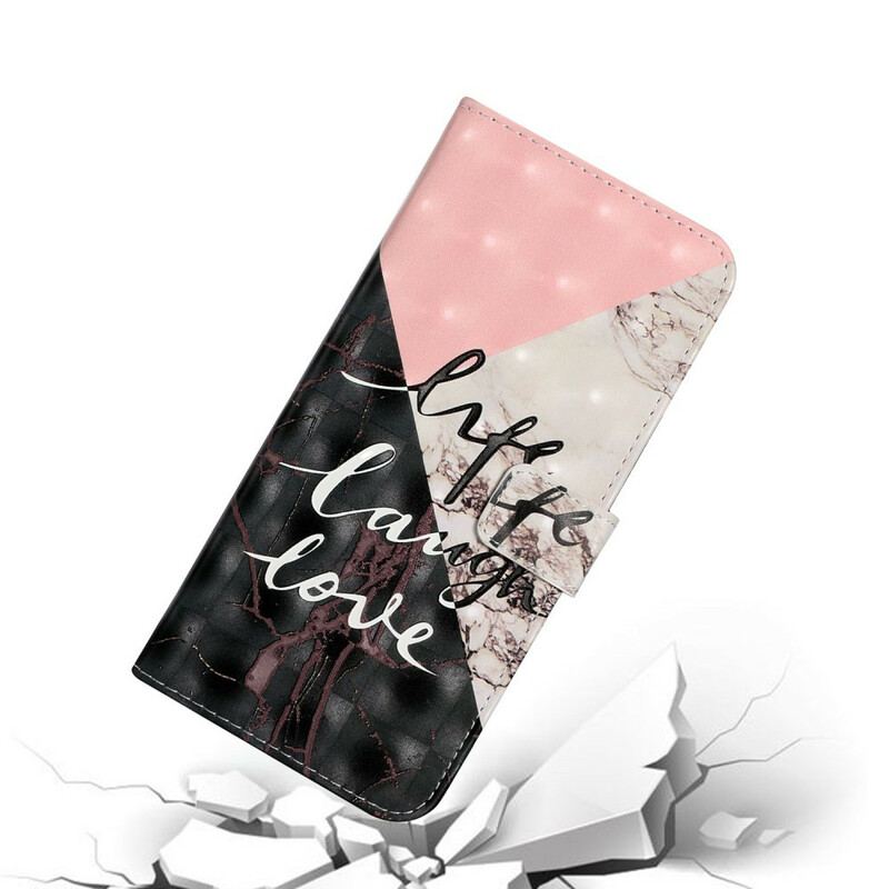 Flip Cover Samsung Galaxy S21 FE Livet Grin Kærlighed