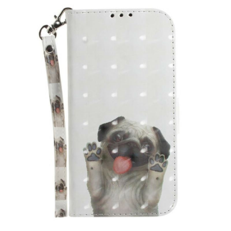 Flip Cover Samsung Galaxy S21 FE Med Snor Elsker My Dog Thong