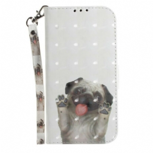 Flip Cover Samsung Galaxy S21 FE Med Snor Elsker My Dog Thong