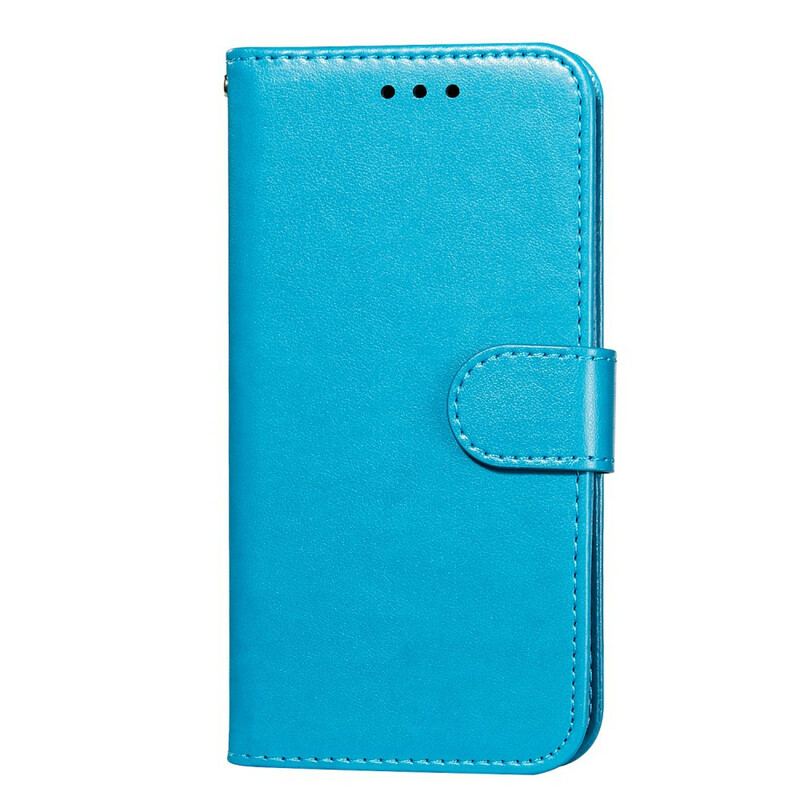 Flip Cover Samsung Galaxy S21 FE Med Snor Solid Color Series Strappy