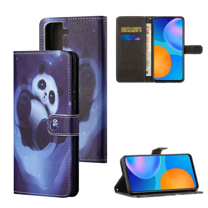 Flip Cover Samsung Galaxy S21 FE Panda Space