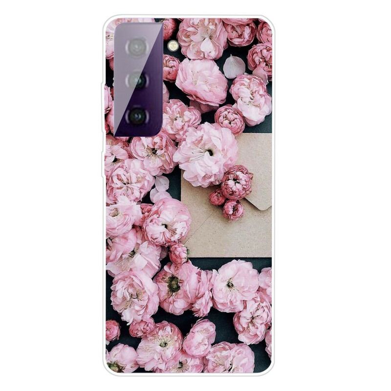 Mobilcover Samsung Galaxy S21 FE Intense Blomster