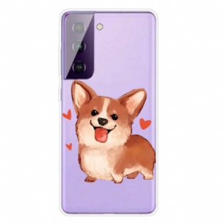 Mobilcover Samsung Galaxy S21 FE Min Lille Hund