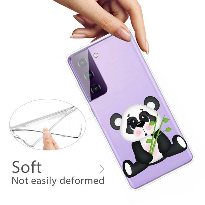 Mobilcover Samsung Galaxy S21 FE Trist Panda