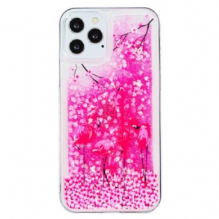 Cover iPhone 15 Pro Max Flamingo Glitter