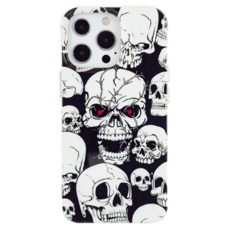 Cover iPhone 15 Pro Max Fluorescerende Kranier