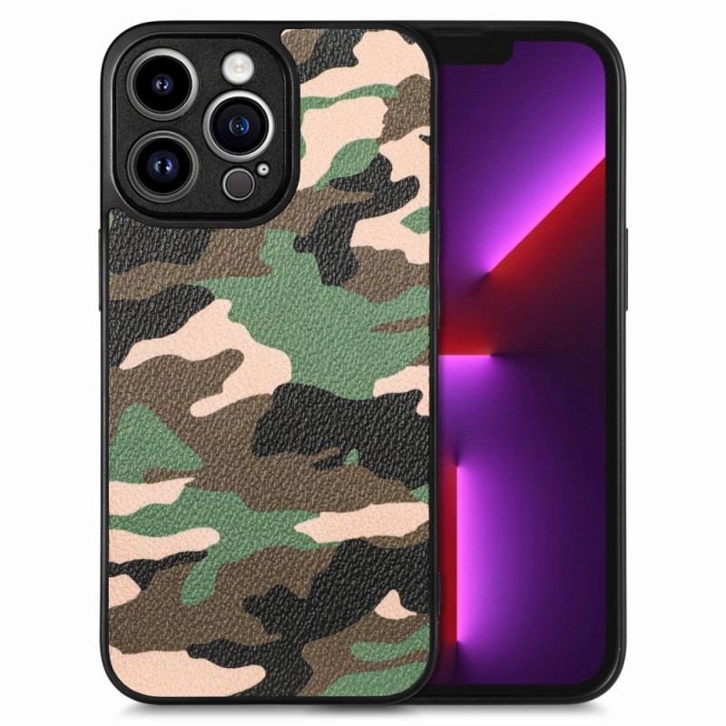 Cover iPhone 15 Pro Max Militær Camouflage
