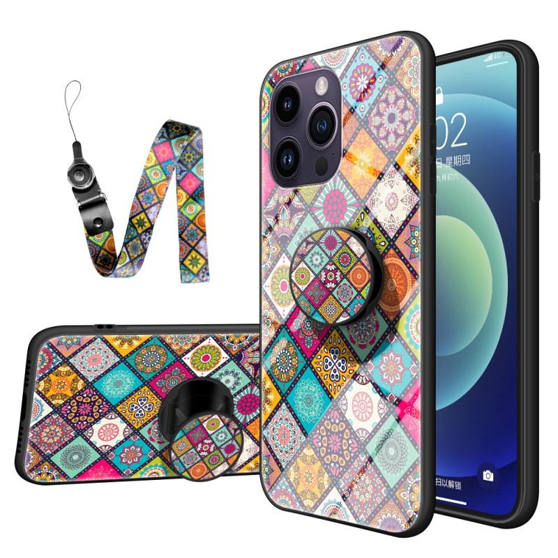 Mobilcover iPhone 15 Pro Max Patchwork