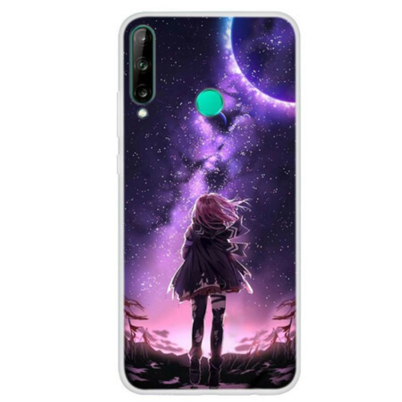 Cover Huawei Y7p Magisk Fuldmåne