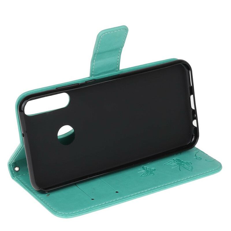 Flip Cover Huawei Y7p Fortryllede Sommerfugle