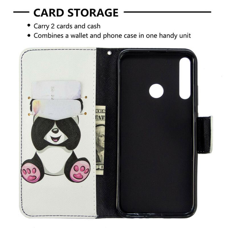 Flip Cover Huawei Y7p Panda Sjov