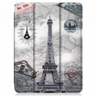 Cover iPad Pro 11" (2022) Eiffeltårnet Stylus Holder