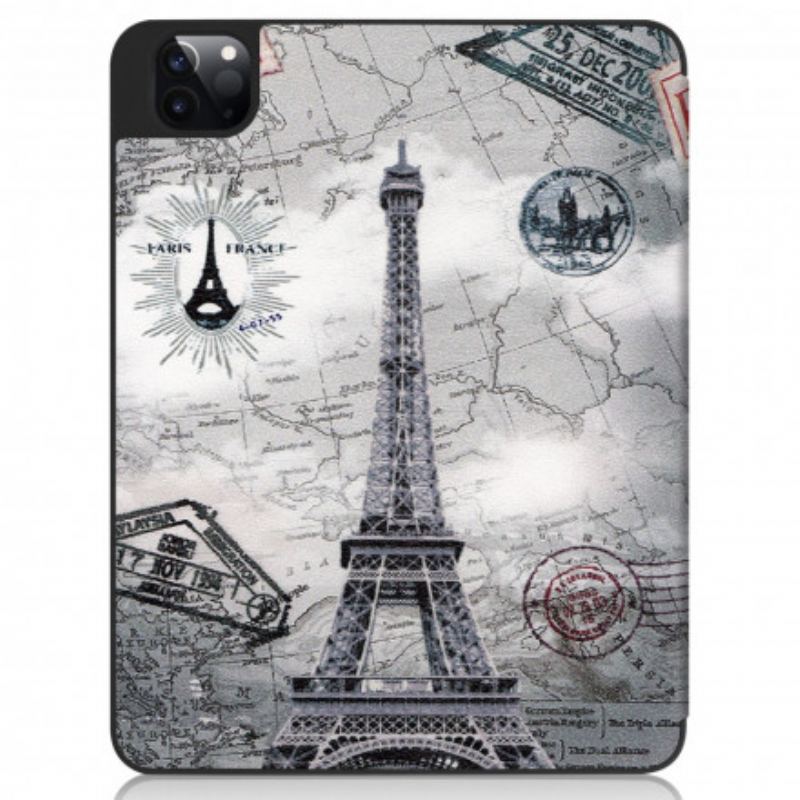 Cover iPad Pro 11" (2022) Eiffeltårnet Stylus Holder